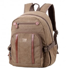 Image pro obrázek produktu Troop London TRP0256 Střední městský batoh 19L - Hnědý