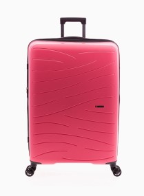Gladiator FLOW Velký kufr 4 kolečka 74 cm - Růžový