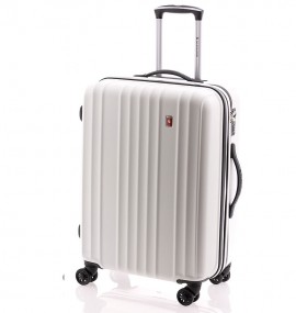Image pro obrázek produktu Gladiator ZEBRA Kufr 4 kolečka 67 cm - Bílý