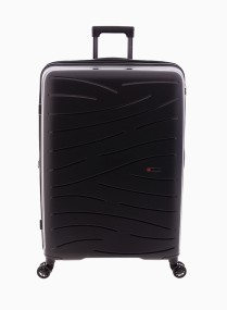 Gladiator FLOW Velký kufr 4 kolečka 74 cm - Černý
